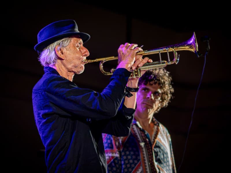 Erik Truffaz et Antonio Lizana en concert