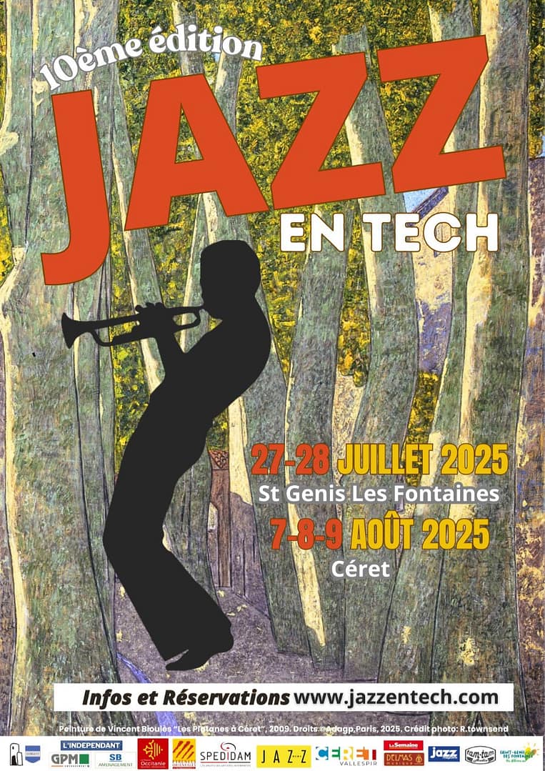 Affiche Jazz en Tech 2025 - 10ème édition du festival de jazz